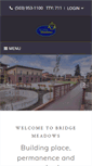 Mobile Screenshot of bridgemeadowsapts.com